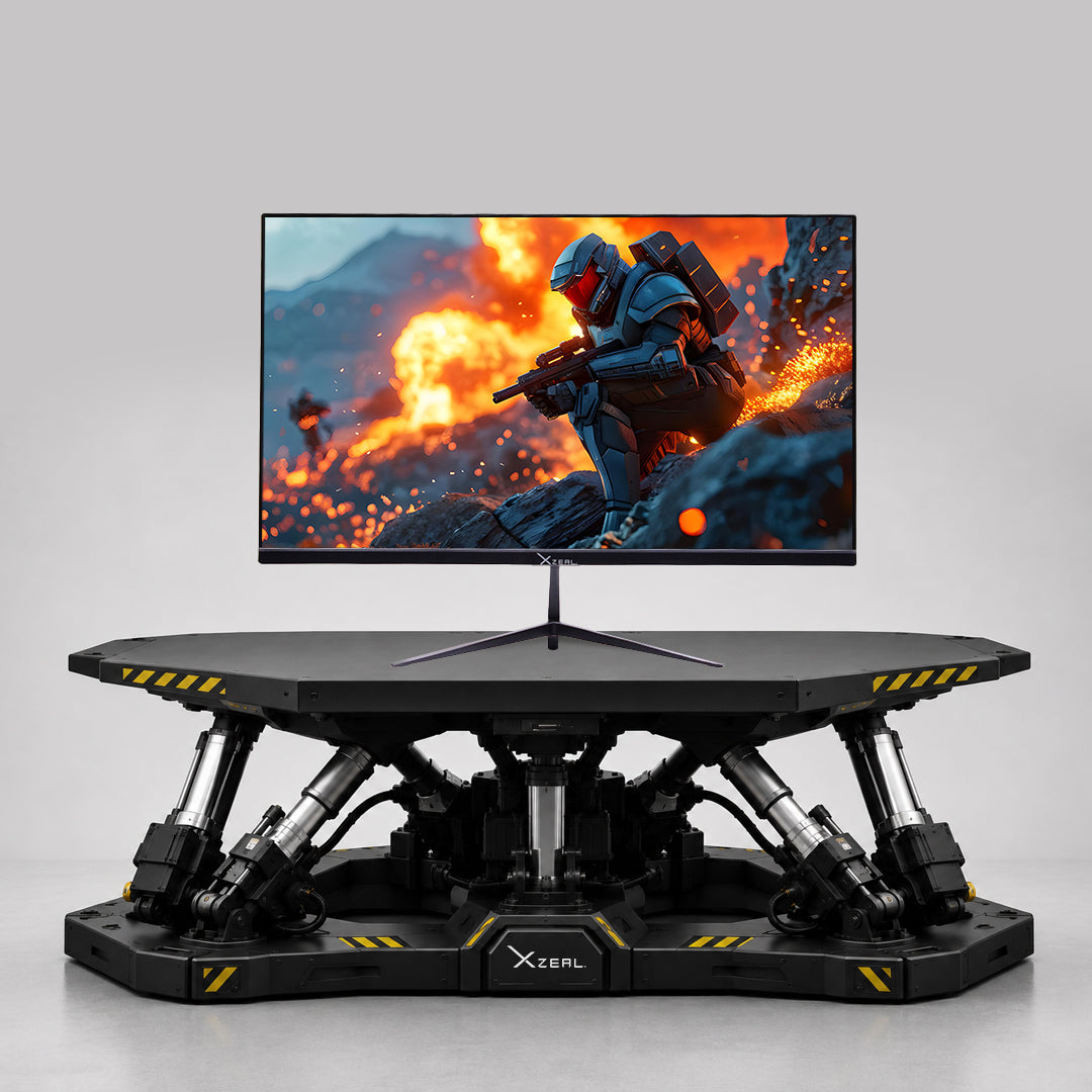 Monitor Xzeal 23.8" Xzeal XZ3010-3 Panel Plano VA FHD 180Hz 1ms 1xDP + 1xHDMI + 1x3.5mm + Vesa 100x100mm Negro