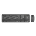 Combo Inalámbrico 2 en 1 Teclado + Mouse Negro