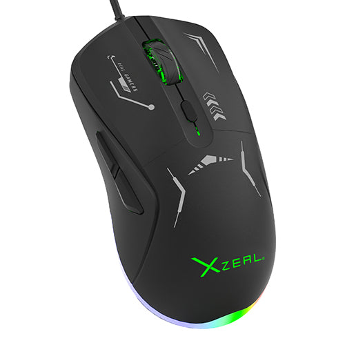 Mouse Gamer XST-401 Alámbrico Negro