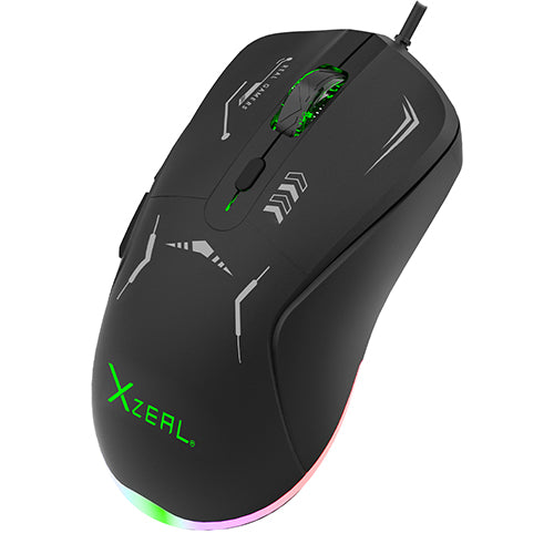 Mouse Gamer XST-401 Alámbrico Negro