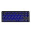 Teclado Gamer Alámbrico Retoiluminado Negro