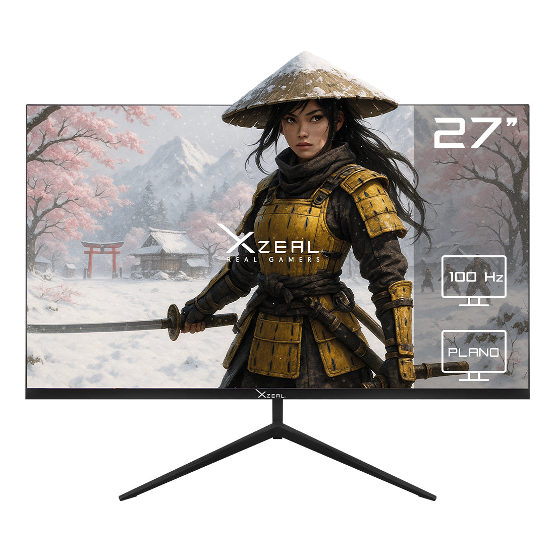 Monitor 27" 100Hz VA FHD Plano Negro