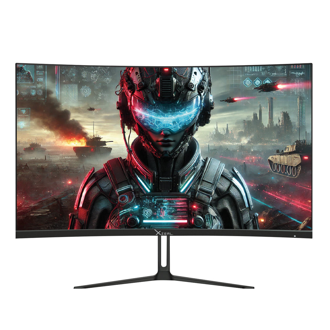 Monitor 23.8" 100Hz VA FHD Curvo Negro