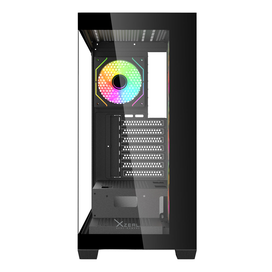 Gabinete Gamer XZ140 ATX Color Negro