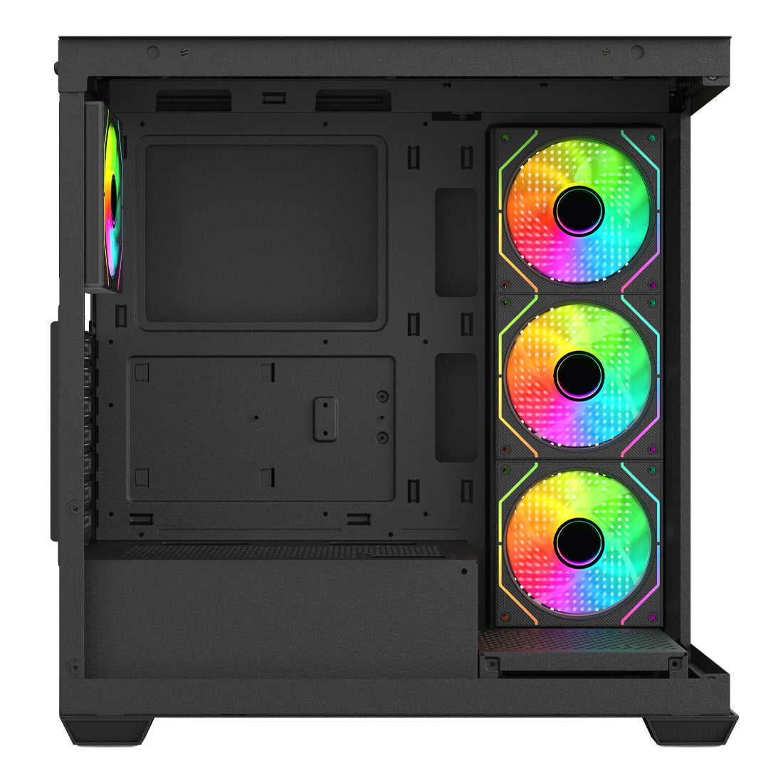 Gabinete Gamer XZ140 ATX Color Negro
