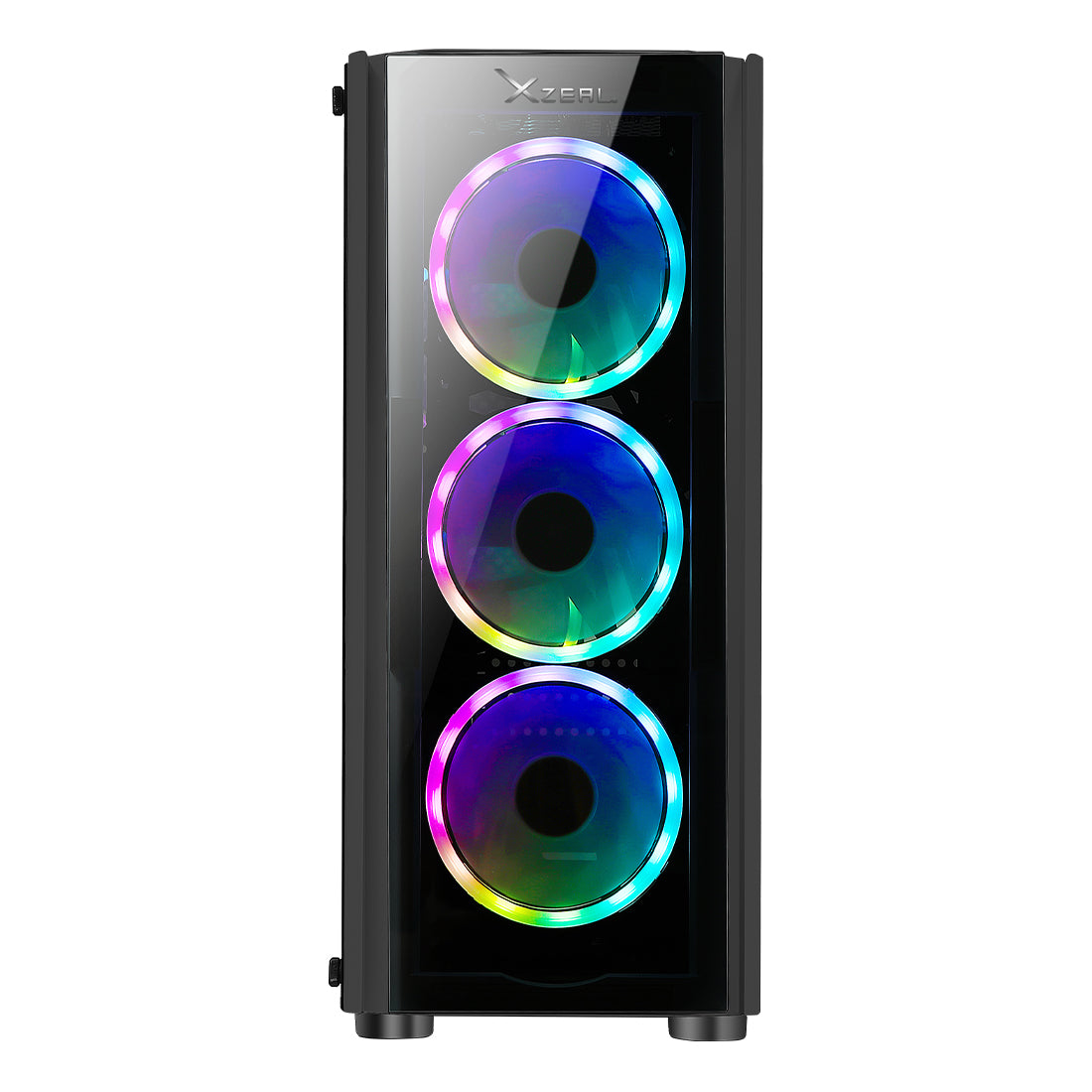 Gabinete Gamer XZ110-1 ATX Color Negro