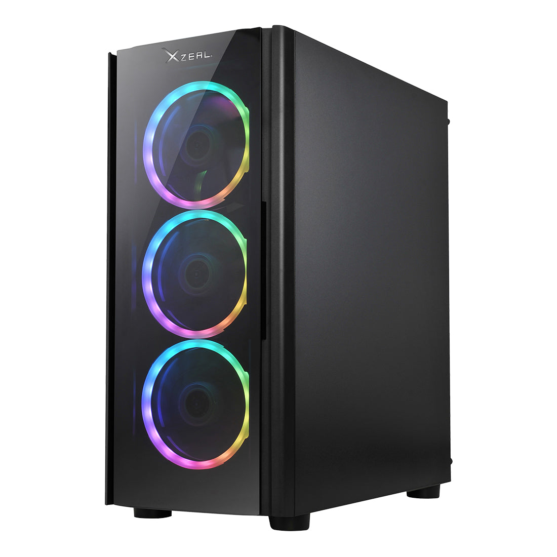 Gabinete Gamer XZ110-1 ATX Color Negro
