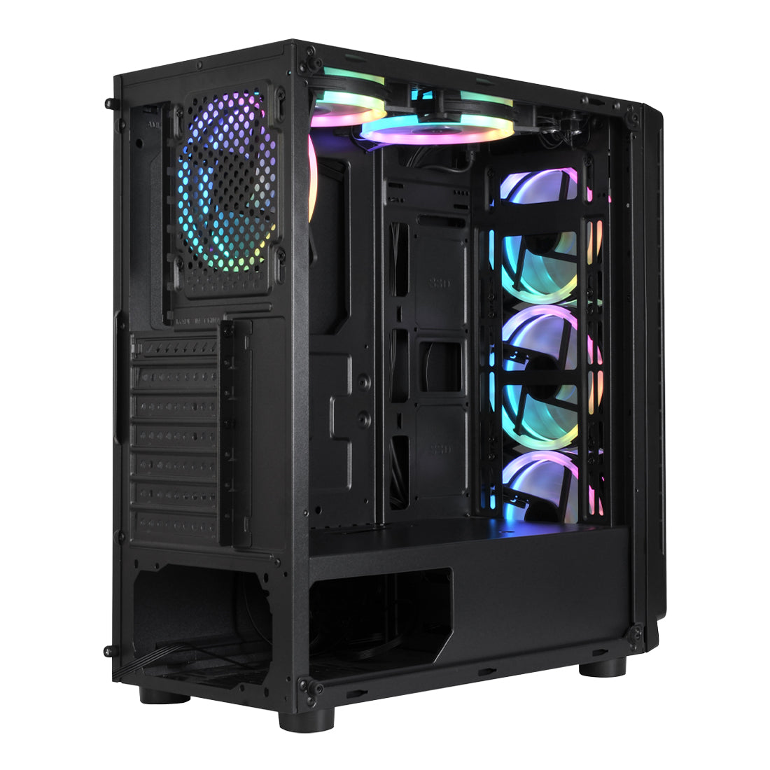 Gabinete Gamer XZ110-1 ATX Color Negro