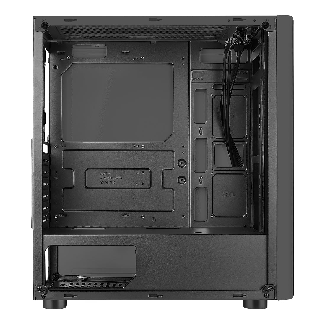 Gabinete Gamer XZ110-1 ATX Color Negro