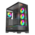 Gabinete Gamer XZ160 EATX Color Negro