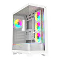 Gabinete Gamer XZ160 EATX Color Blanco