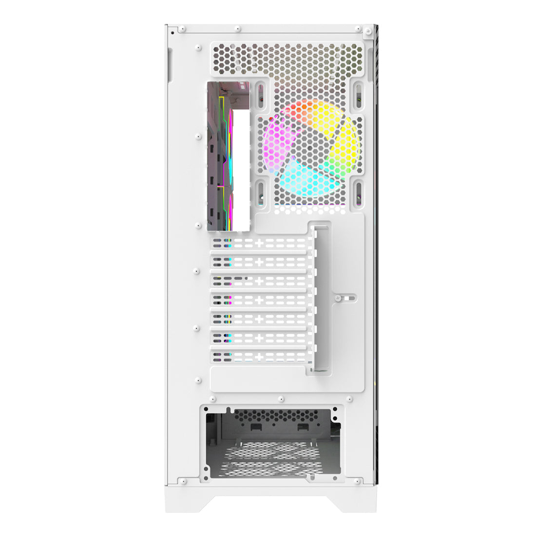 Gabinete Gamer XZ160 EATX Color Blanco