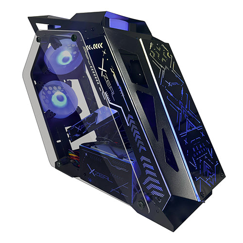 Gabinete Gamer IR02 M-ATX Color Negro