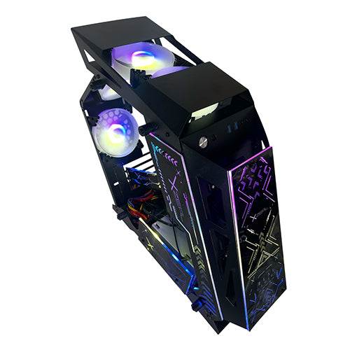 Gabinete Gamer IR02 M-ATX Color Negro