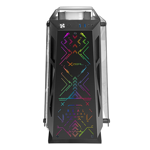 Gabinete Gamer IR02 M-ATX Color Negro