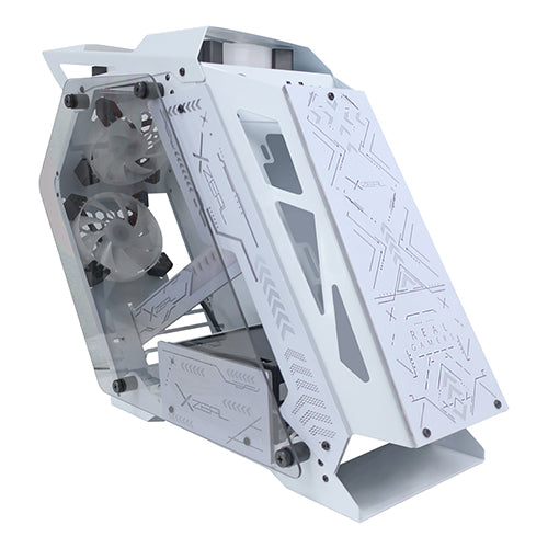Gabinete Gamer IR02 M-ATX Color Blanco