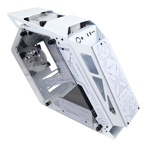 Gabinete Gamer IR02 M-ATX Color Blanco