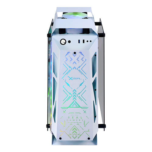 Gabinete Gamer IR02 M-ATX Color Blanco