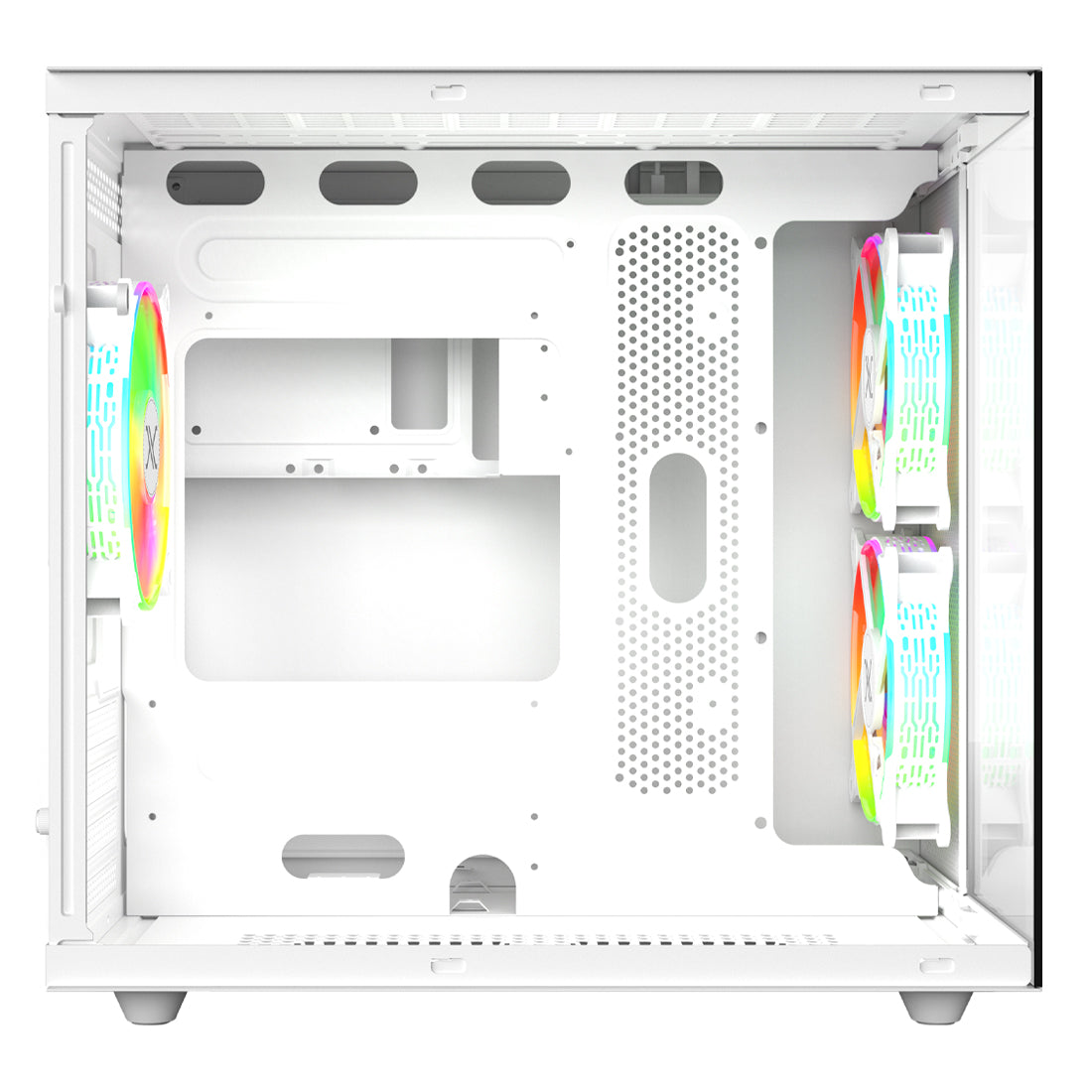 Gabinete Gamer CXi1 M-ATX Color Blanco