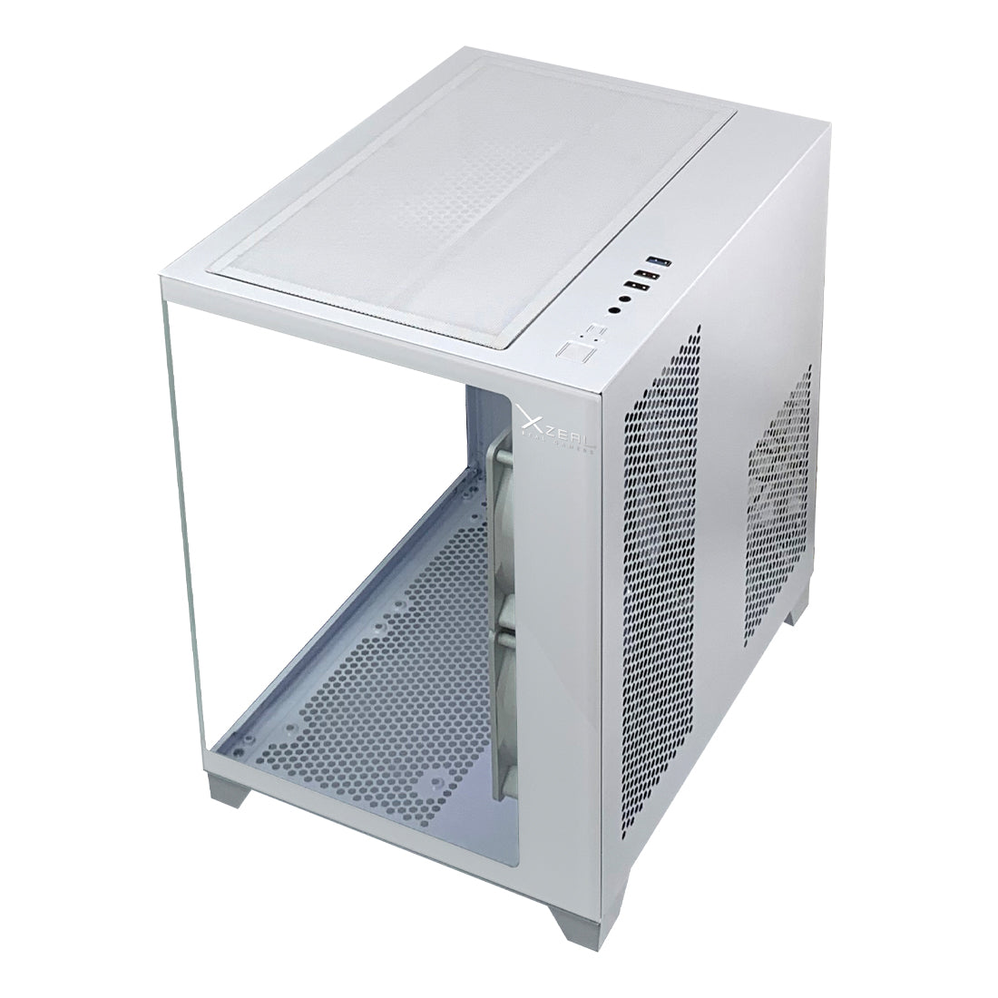 Gabinete Gamer CXi2 M-ATX Color Blanco