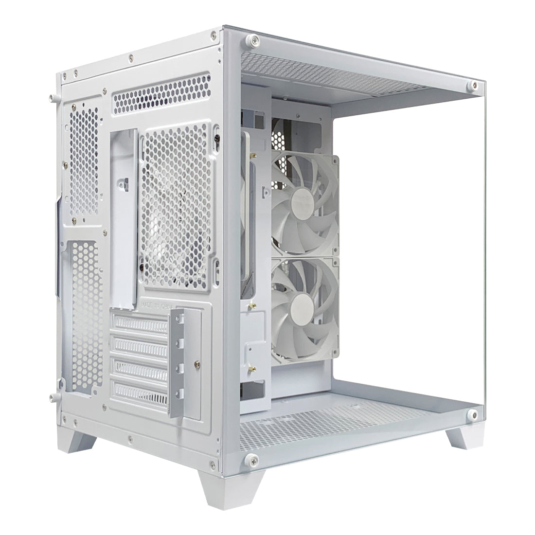 Gabinete Gamer CXi2 M-ATX Color Blanco