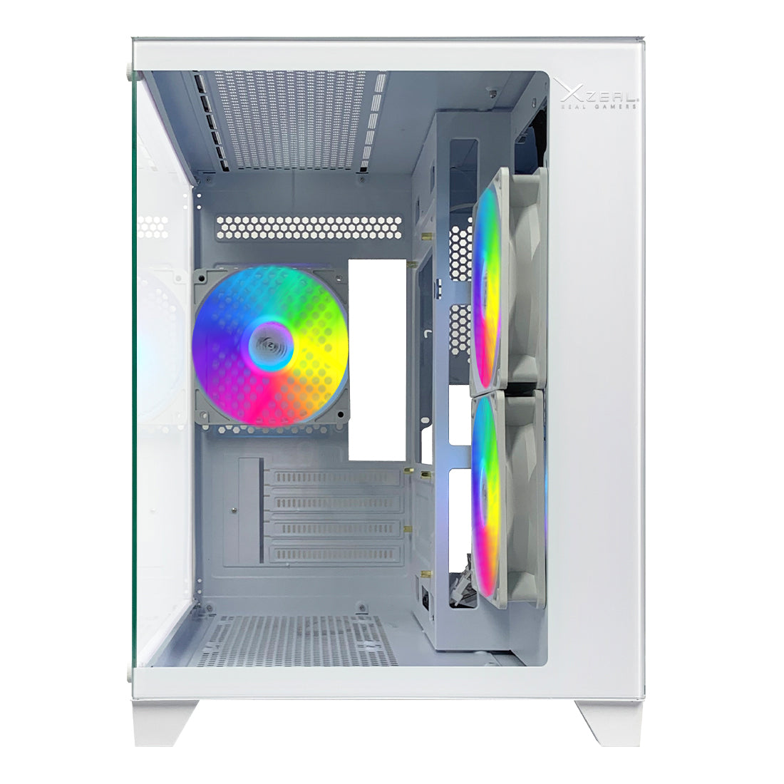 Gabinete Gamer CXi2 M-ATX Color Blanco