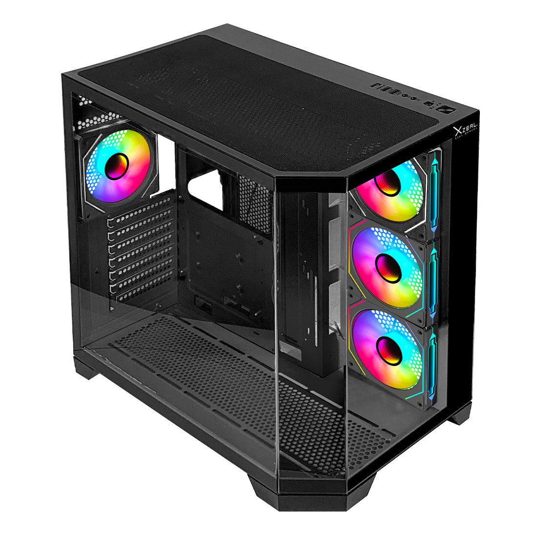 Gabinete Gamer XZ150 ATX Color Negro