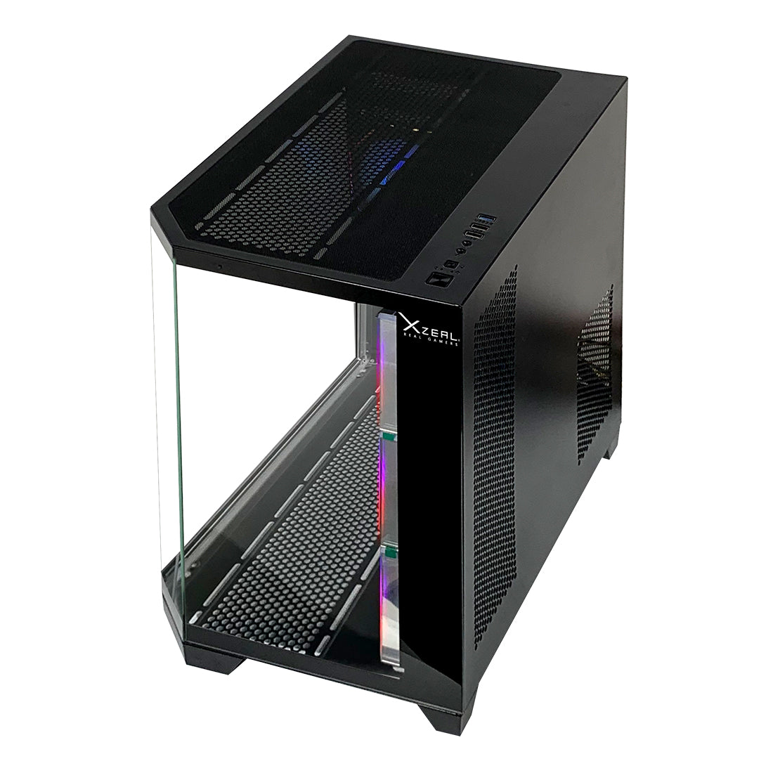 Gabinete Gamer XZ150 ATX Color Negro