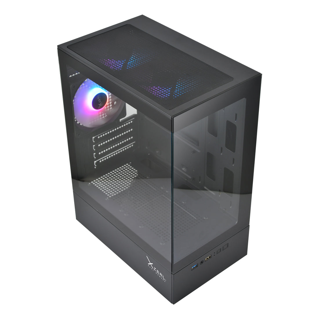 Gabinete Gamer XZY1 M-ATX Color Negro