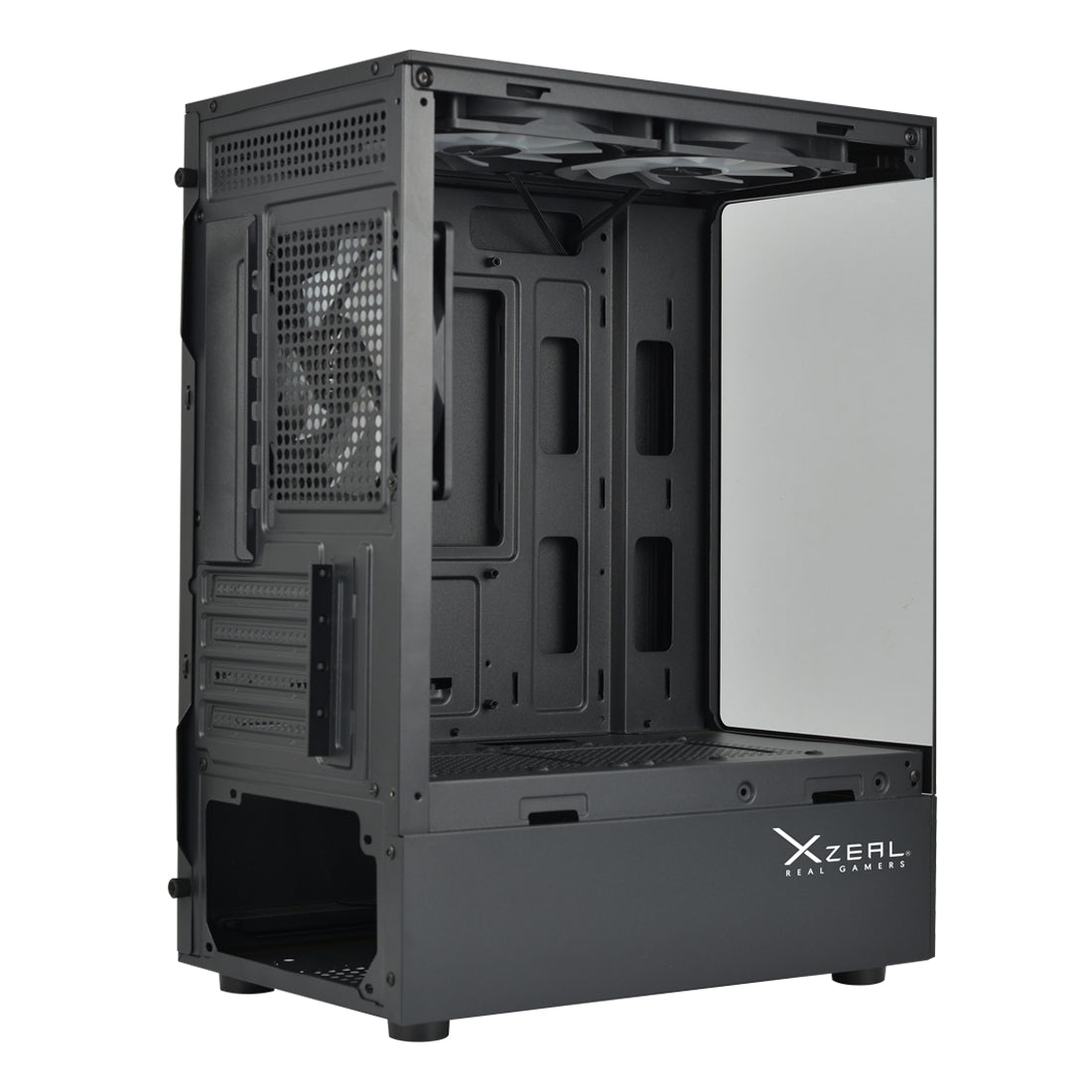 Gabinete Gamer XZY1 M-ATX Color Negro