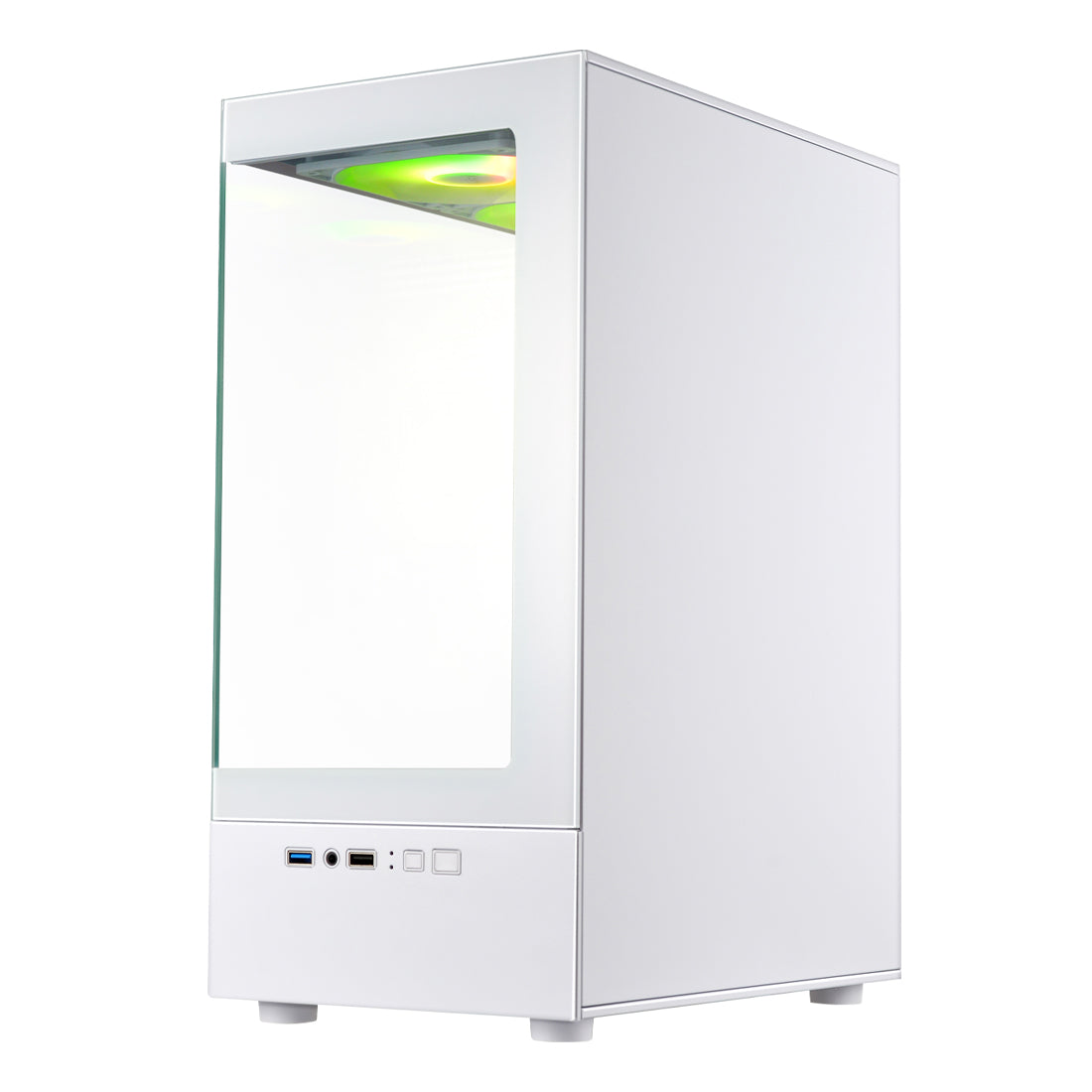 Gabinete Gamer XZY1 M-ATX Color Blanco
