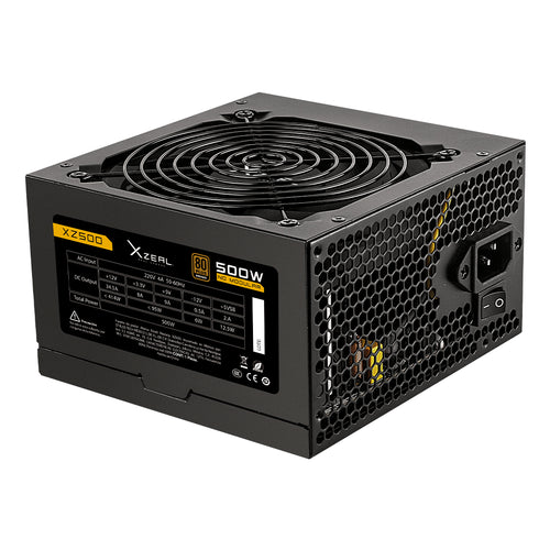 Fuente de Poder ATX 500W No Modular Color Negro