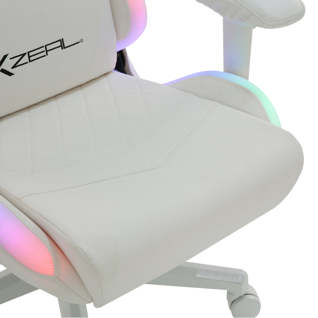 Silla Gamer XZ15 RGB Color Blanco