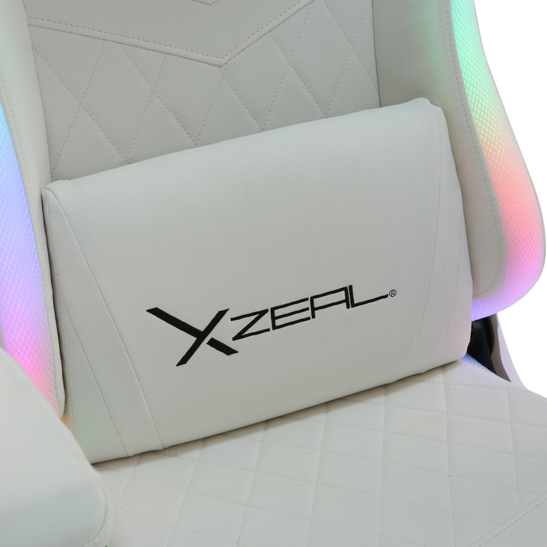 Silla Gamer XZ15 RGB Color Blanco